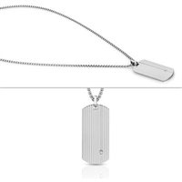 Collana Nomination Uomo in Acciaio Zirconia 024328/001 - 024328/001